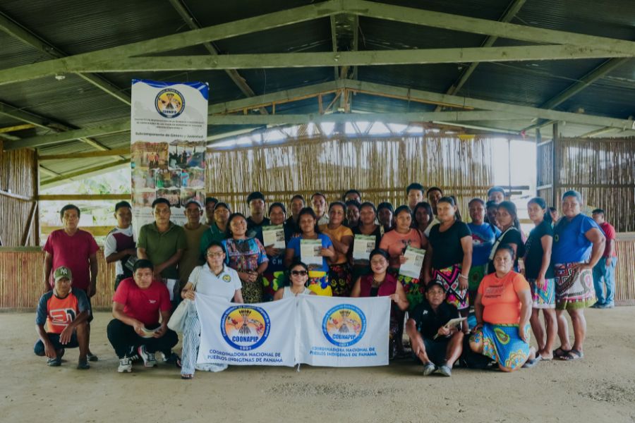 Revive los momentos del taller de liderazgo y derechos colectivos en Puerto Indio
