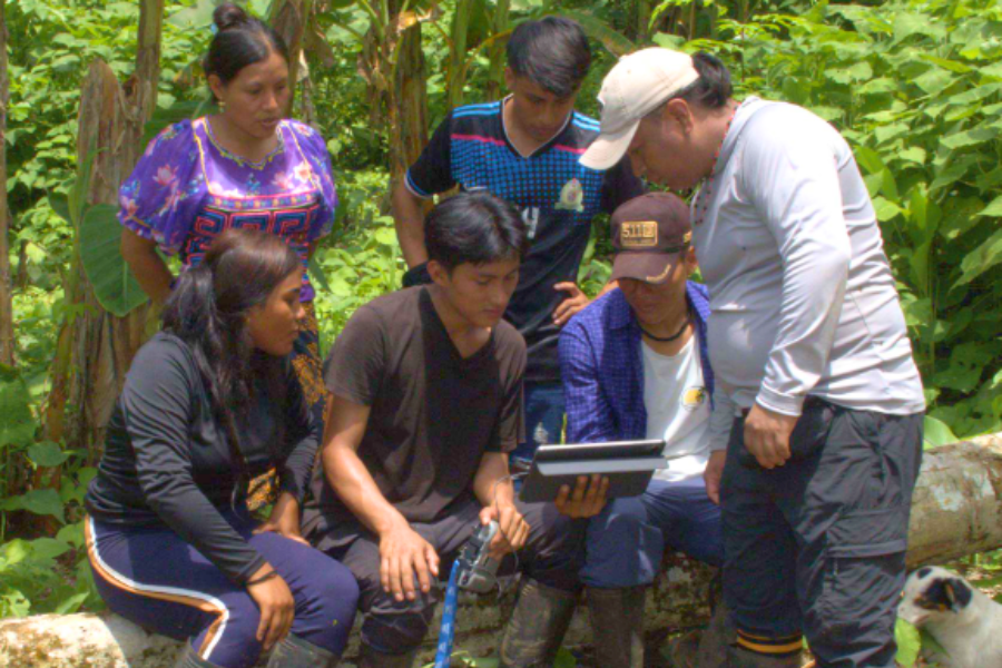 JUVENTUD DE TAGARKUNYALA SE CAPACITA EN USO DE DRONES Y TECNOLOGÍA SIG PARA LA VIGILANCIA AUTÓNOMA DE SU TERRITORIO ANCESTRAL