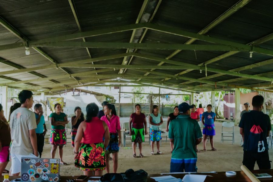 TALLER DE LIDERAZGO, DERECHOS COLECTIVOS PARA EL FORTALECIMIENTO DEL TERRITORIO